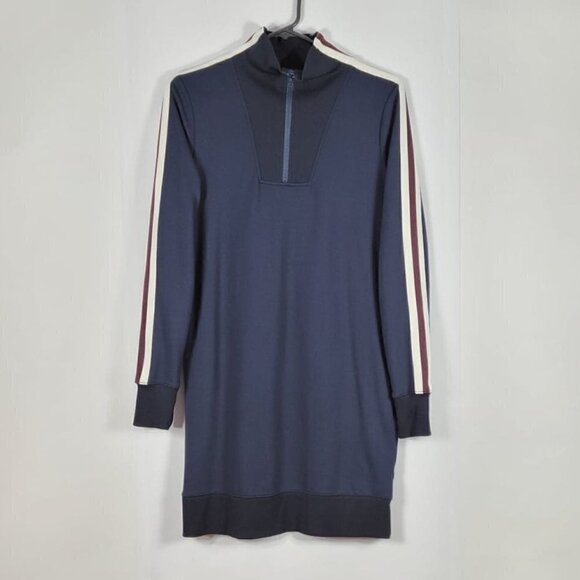 Athleta Dresses & Skirts - Athleta Dark Blue Sweatshirt Dress #92  Size XS